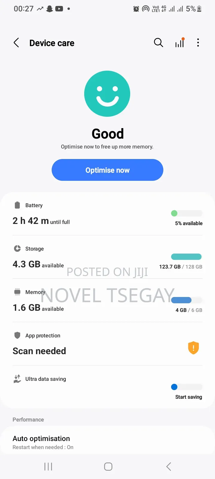 Samsung Galaxy F22 128 GB Black