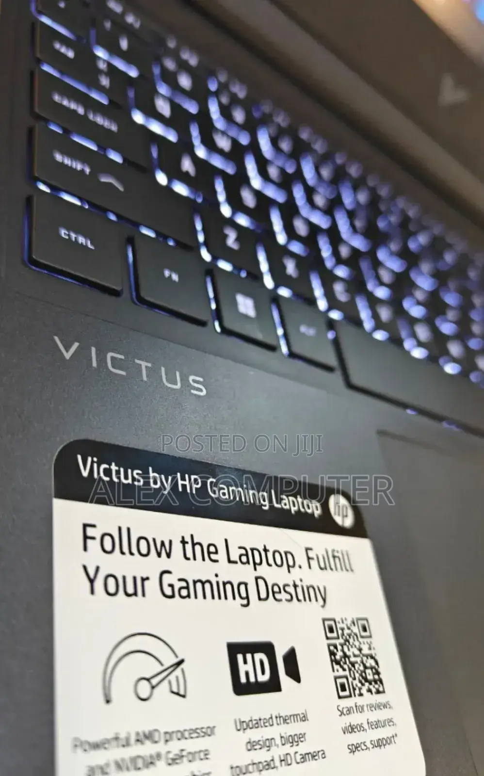 New Laptop HP Victus 15 16GB AMD Ryzen 5 SSD 512GB