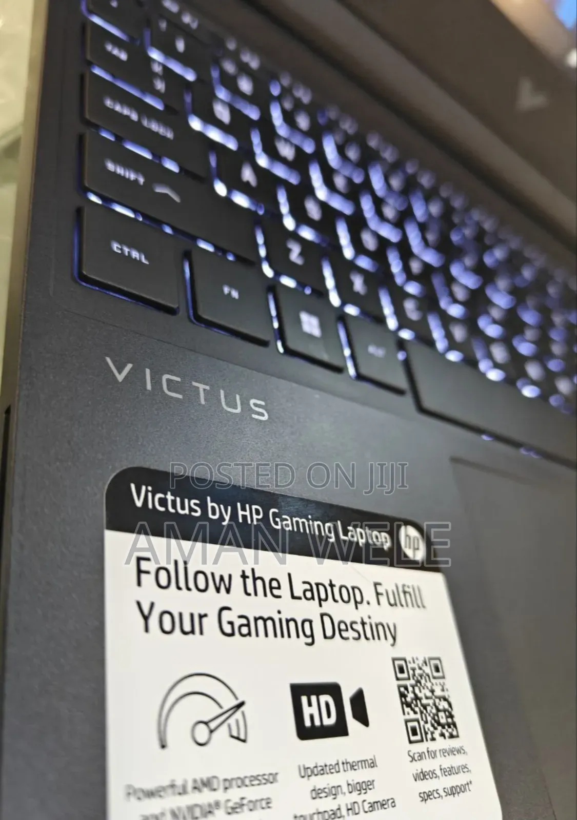 New Laptop HP Victus 15 16GB AMD Ryzen 5 SSD 512GB