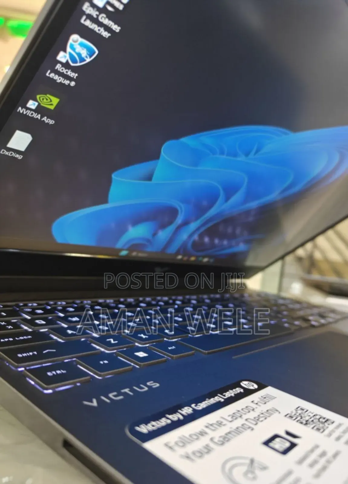 New Laptop HP Victus 15 16GB AMD Ryzen 5 SSD 512GB