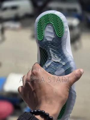 Jordan 11white Green High Master Quality Smooth Shoes