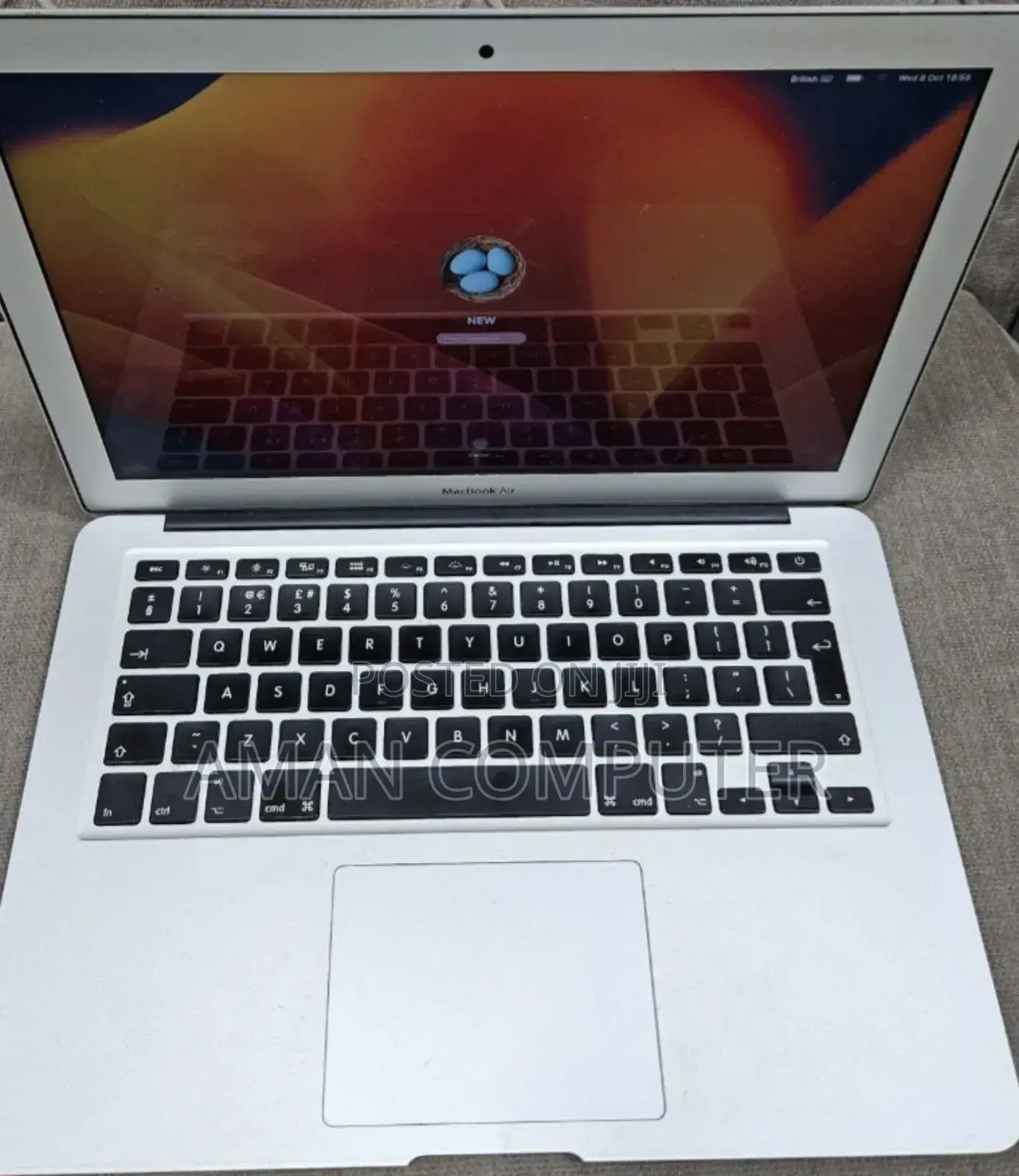 New Laptop Apple MacBook Air 2015 8GB Intel Core I5 SSD 128GB
