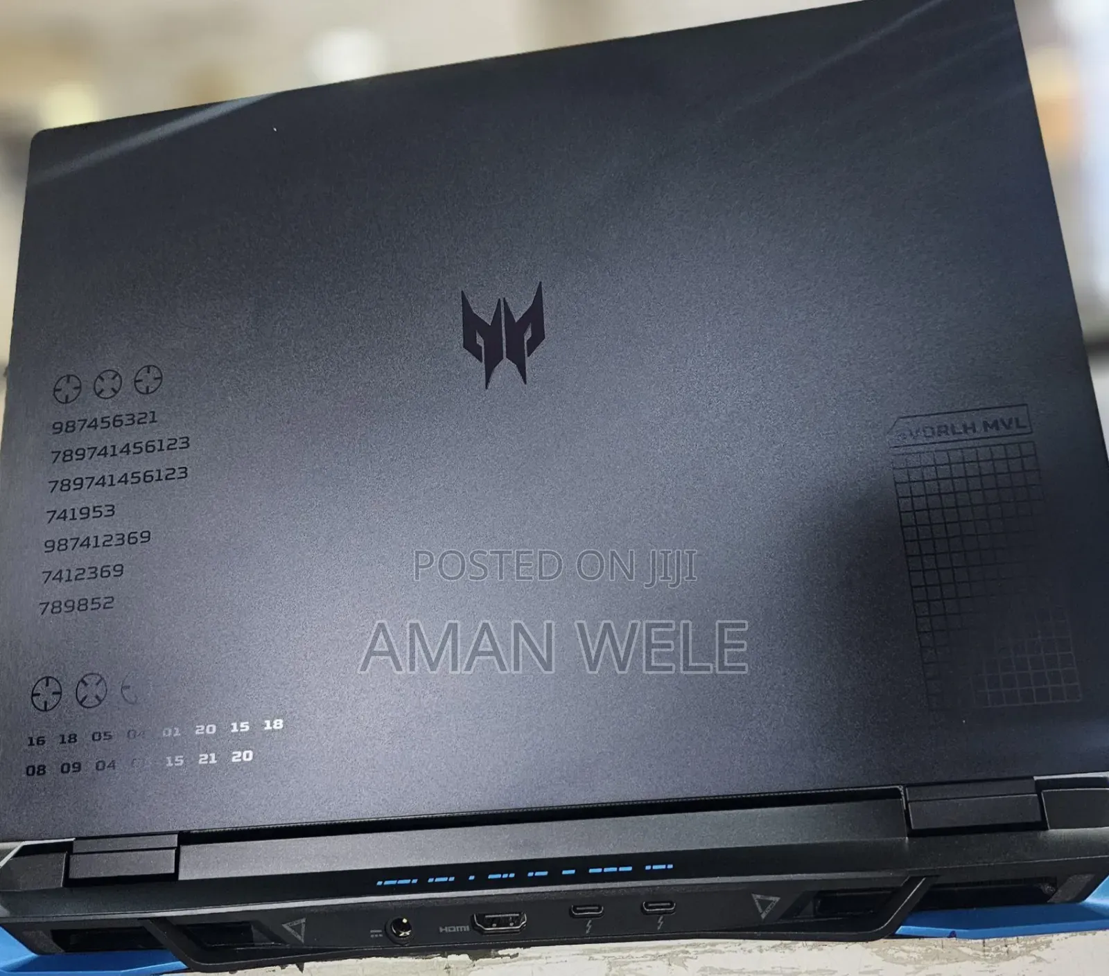 New Laptop Acer Predator Helios 300 16GB Intel Core I9 SSD 1T