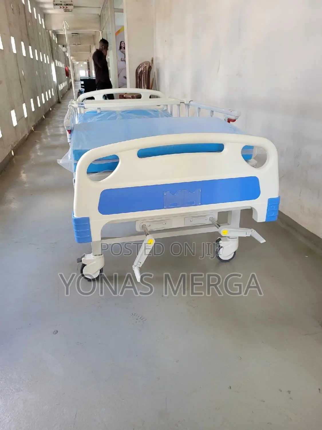 Hospital Bed名二hospital Bed酚፭side Folding Bedlift