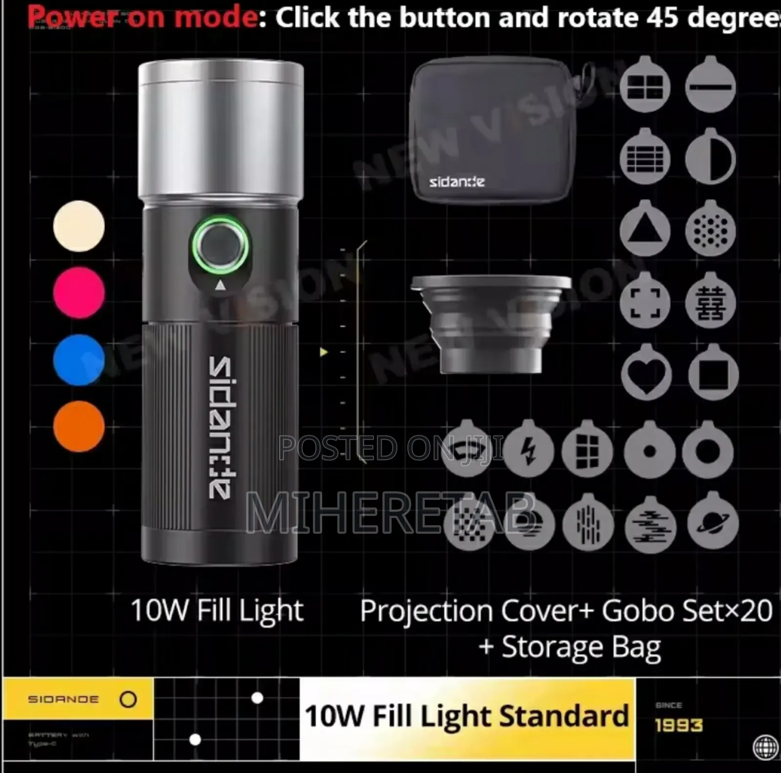 Sidande Photography Light