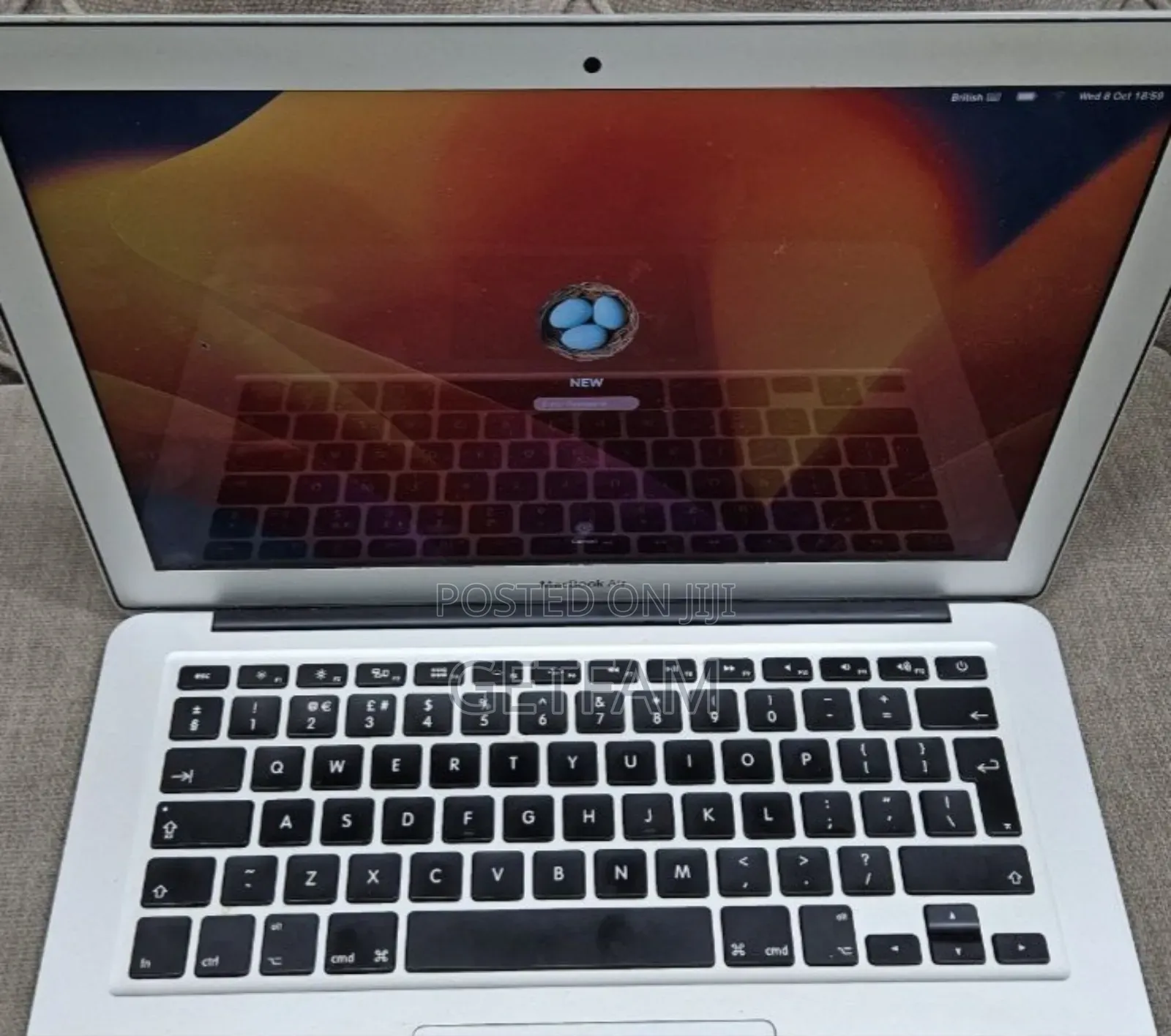 New Laptop Apple MacBook Air 2015 8GB Intel Core i5 SSD 128GB
