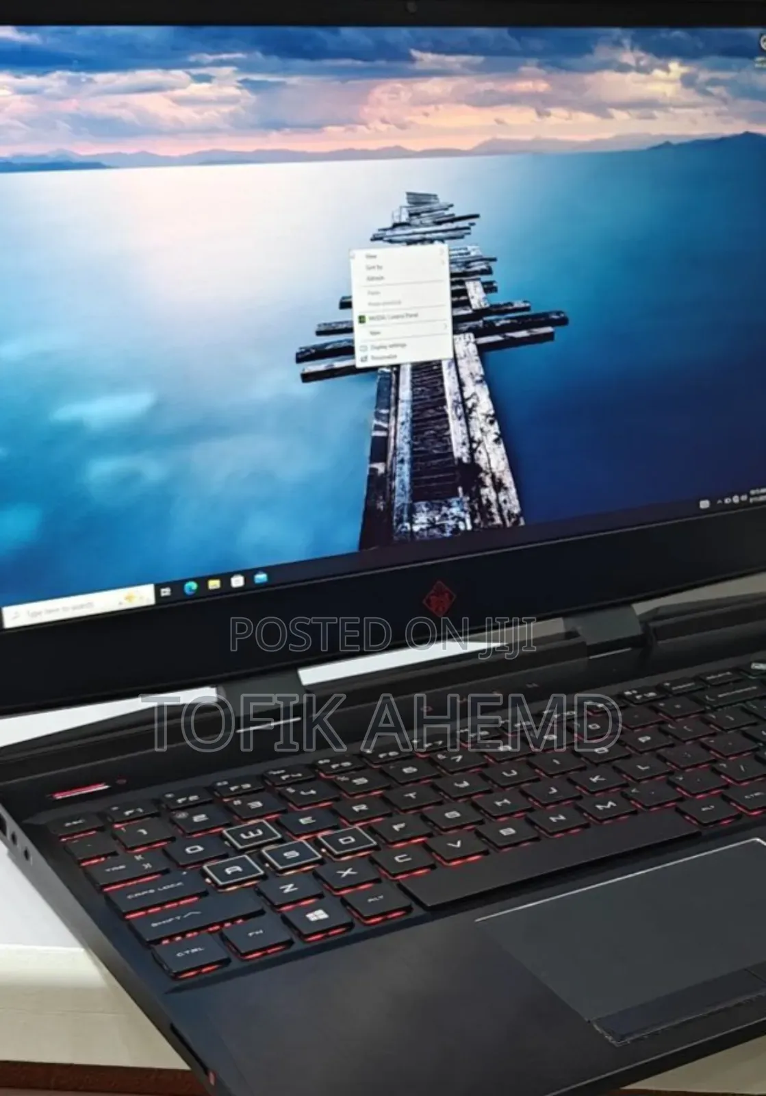 New Laptop HP Omen 15t 16GB Intel Core I7 SSD 512GB