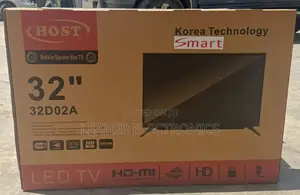 Host Tv 32" Smart Android Tv Double Glass Tv