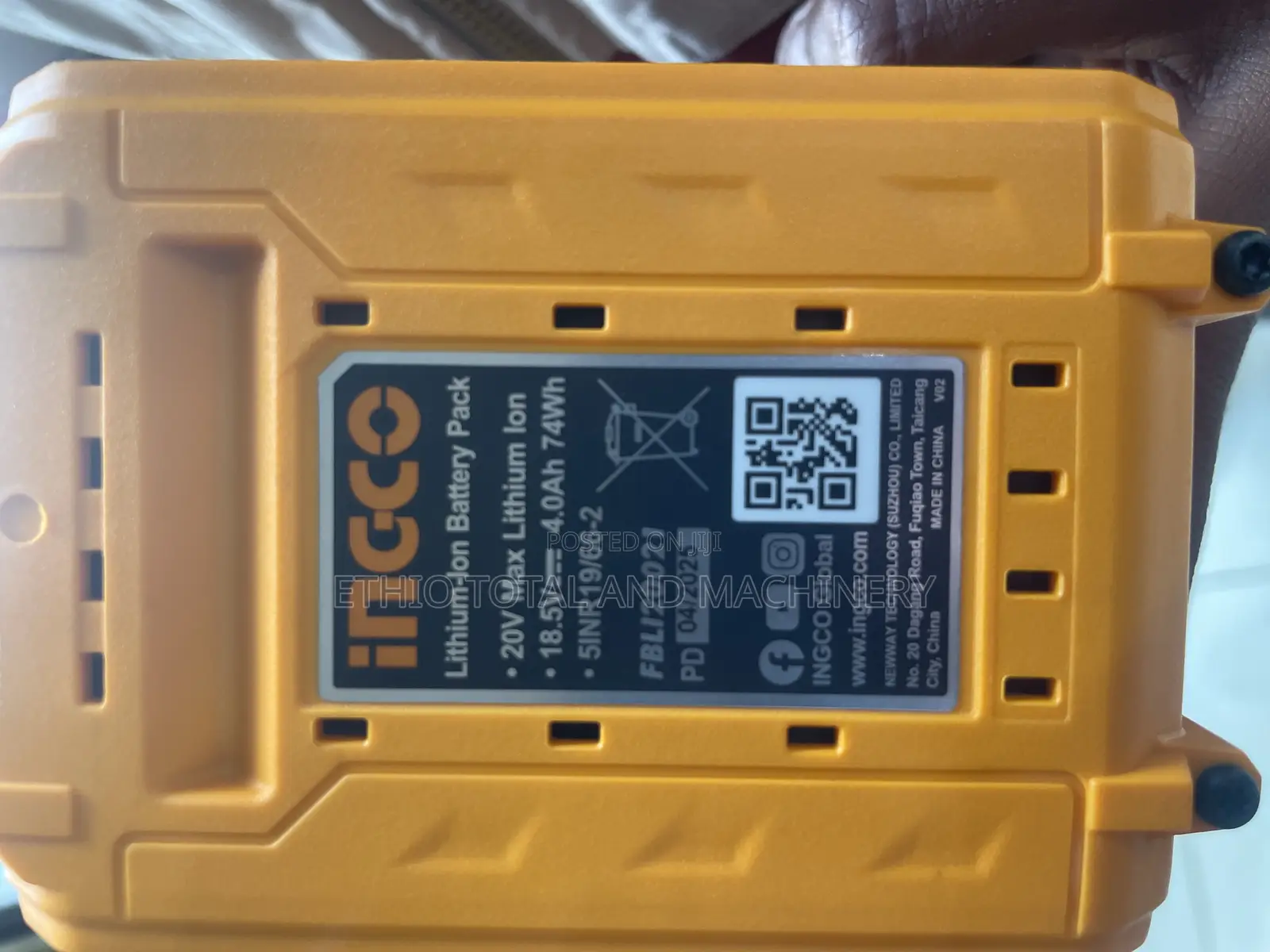 Ingco Chargeable Grinder