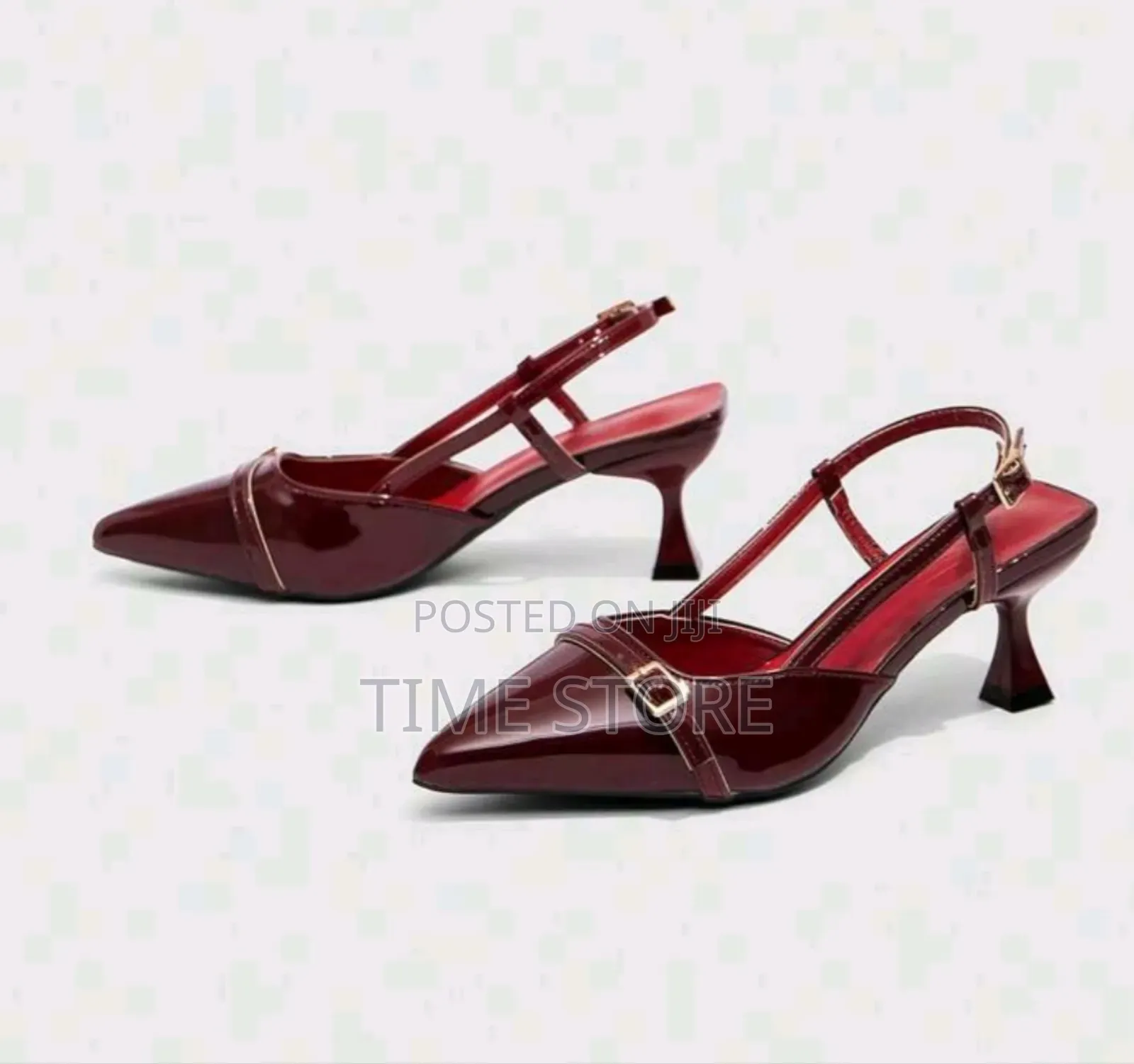 Cuccoo Bizchic Elegant Pointed Toe High Heel Plain Color Pumps