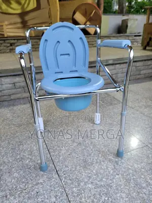 Photo - Folding 3 in 1 Toilet Chair艷罌commode Existing Toilet and Easily