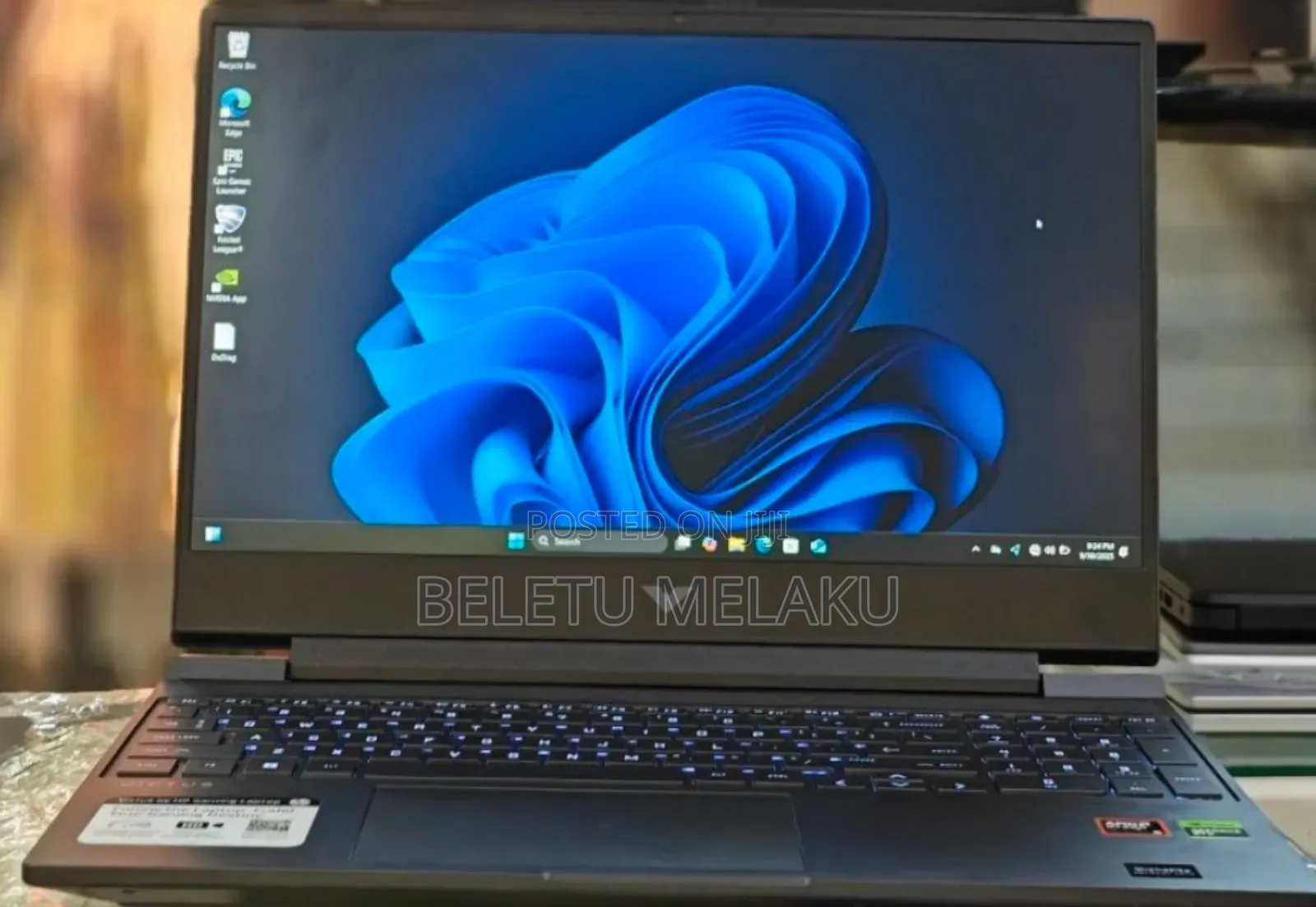 New Laptop HP Victus 15 16GB AMD Ryzen 5 SSD 512GB