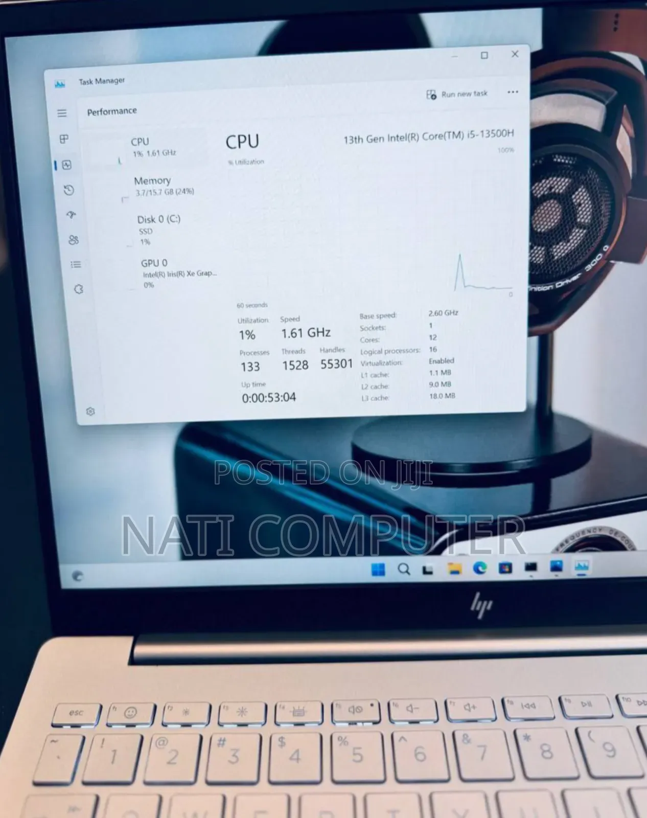 New HP Pavilion Gaming Laptop 15-Dk2xxx 16GB Intel Core I5 SSD 1T