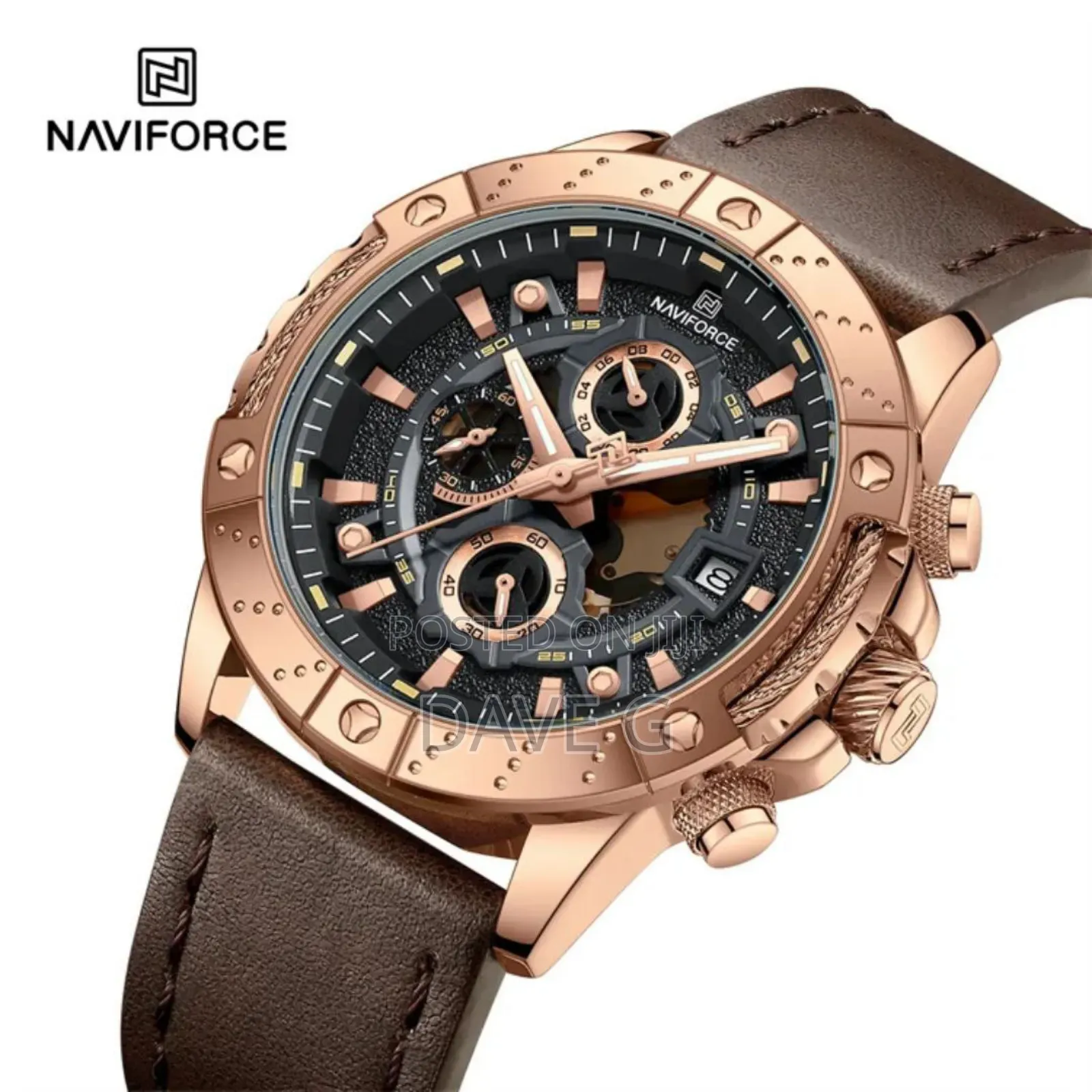 Naviforce Men Quartz Watch Fashion Sport Creative Design Watch