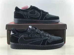 Travis Scott X Air Jordan 1 Low Black Phantom