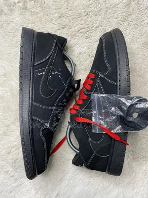 Travis Scott X Air Jordan 1 Low Black Phantom