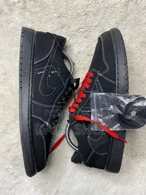 Travis Scot Air Jordan Black Phantom With Free Delivery From Dire Dawa