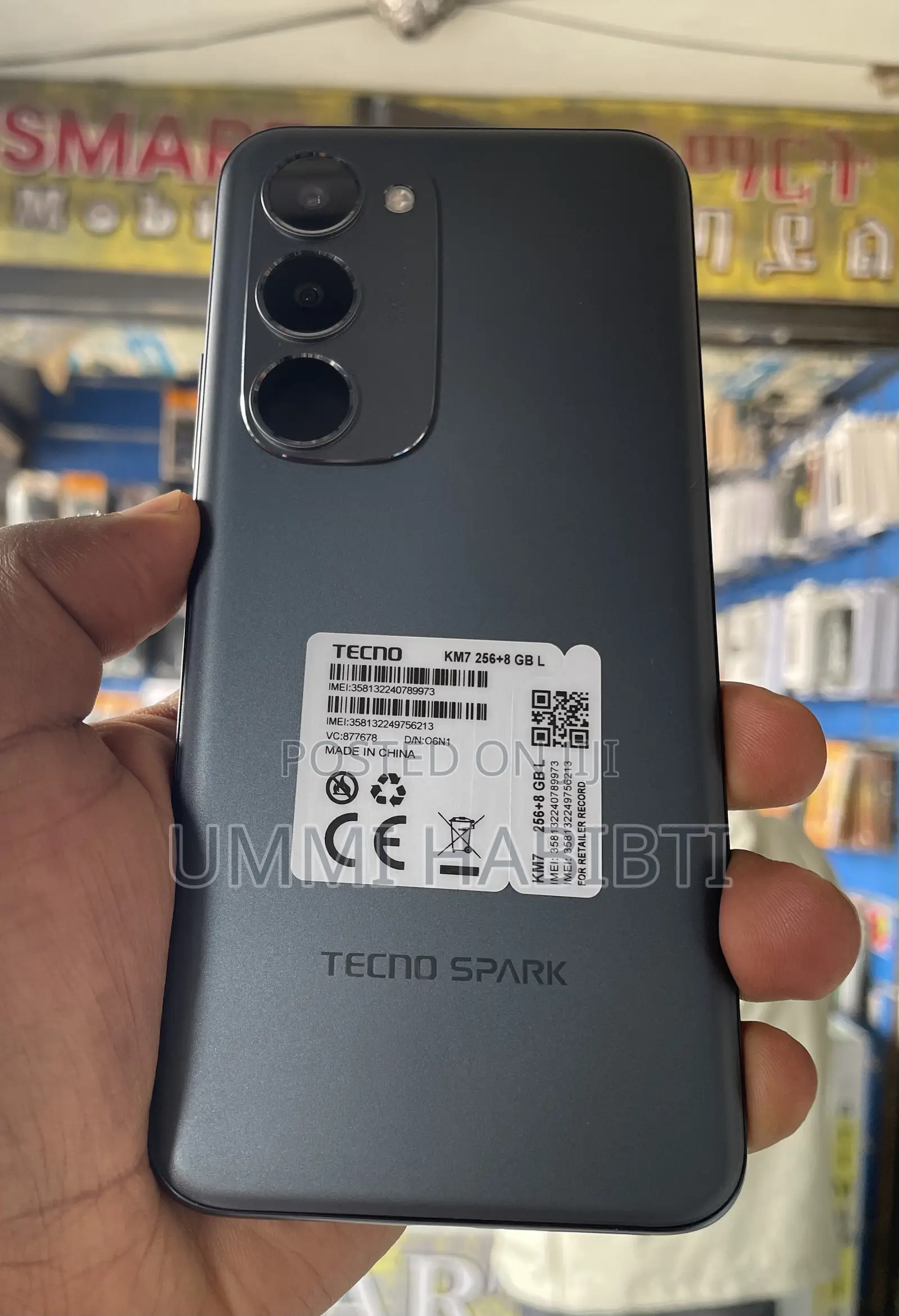 New Tecno Spark 40 Pro+ 256 GB Black