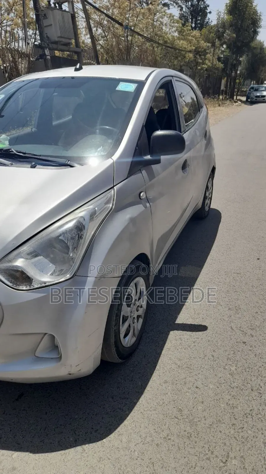 Hyundai Eon 2014 Silver