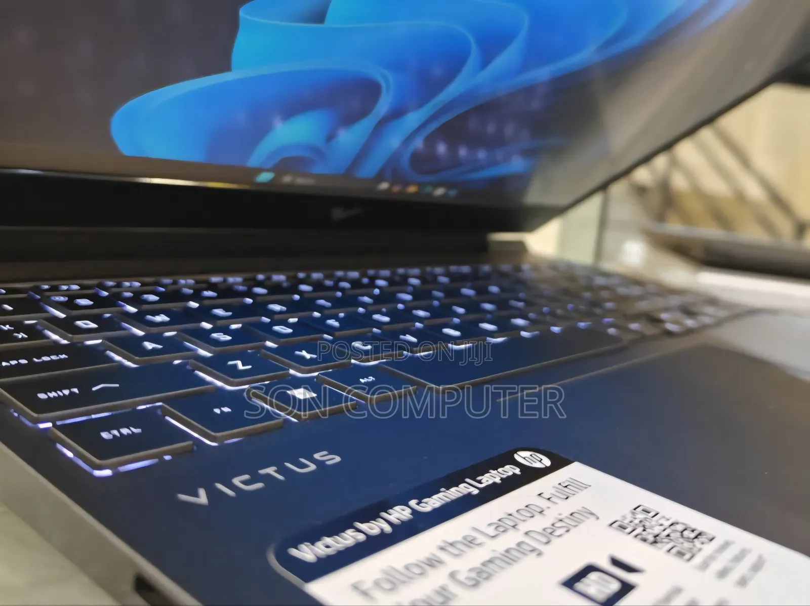 New Laptop HP Victus 15 16GB AMD Ryzen 5 SSD 512GB