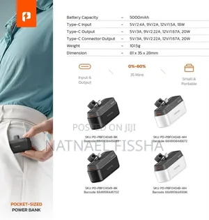Porodo Mini Portable Power Bank