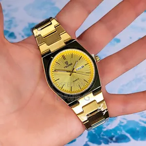Quartz Watch Tevise Waterproof Men Round Dial Men's Watch