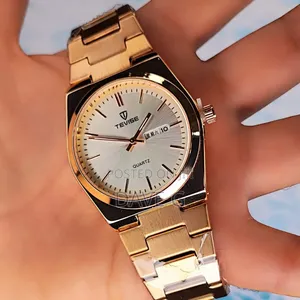 Photo - Gold Watches for Men Stainless Steel Classic Luxury Business Watch