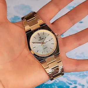 Gold Watches for Men Stainless Steel Classic Luxury Business Watch