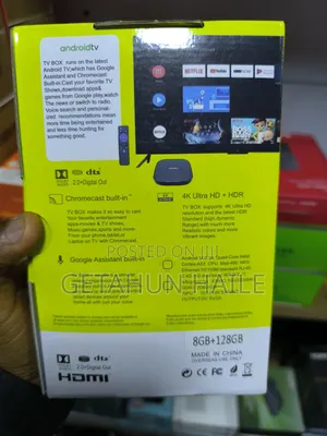 Android Tv Box 128gb(Tv Smart ማድረጊያ)
