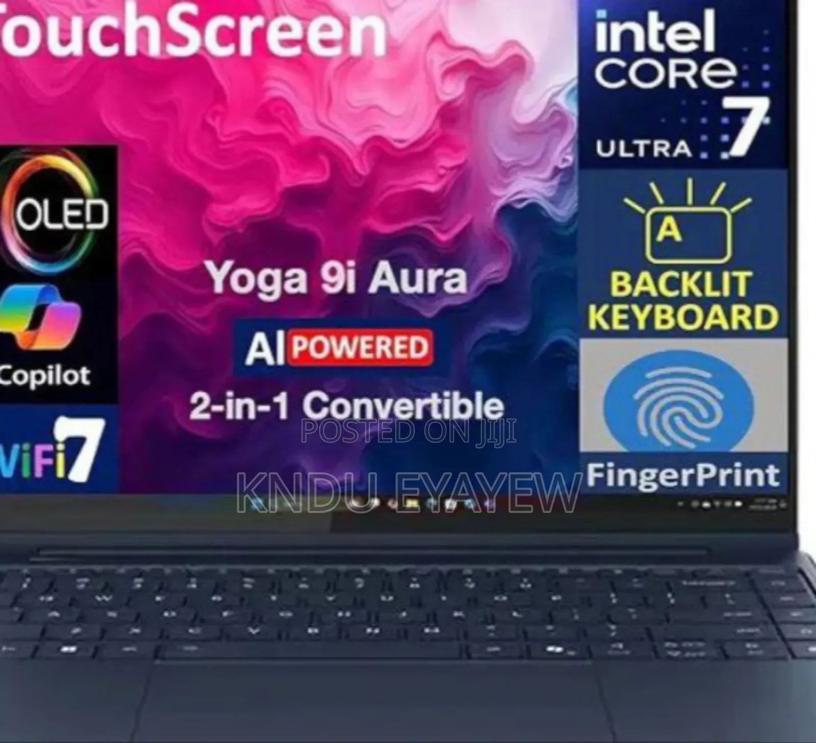 New Laptop Lenovo Yoga 9i 32GB Intel Core Ultra 7 SSD 1T