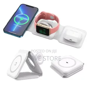 3in1 Magnetic Wireless Charger