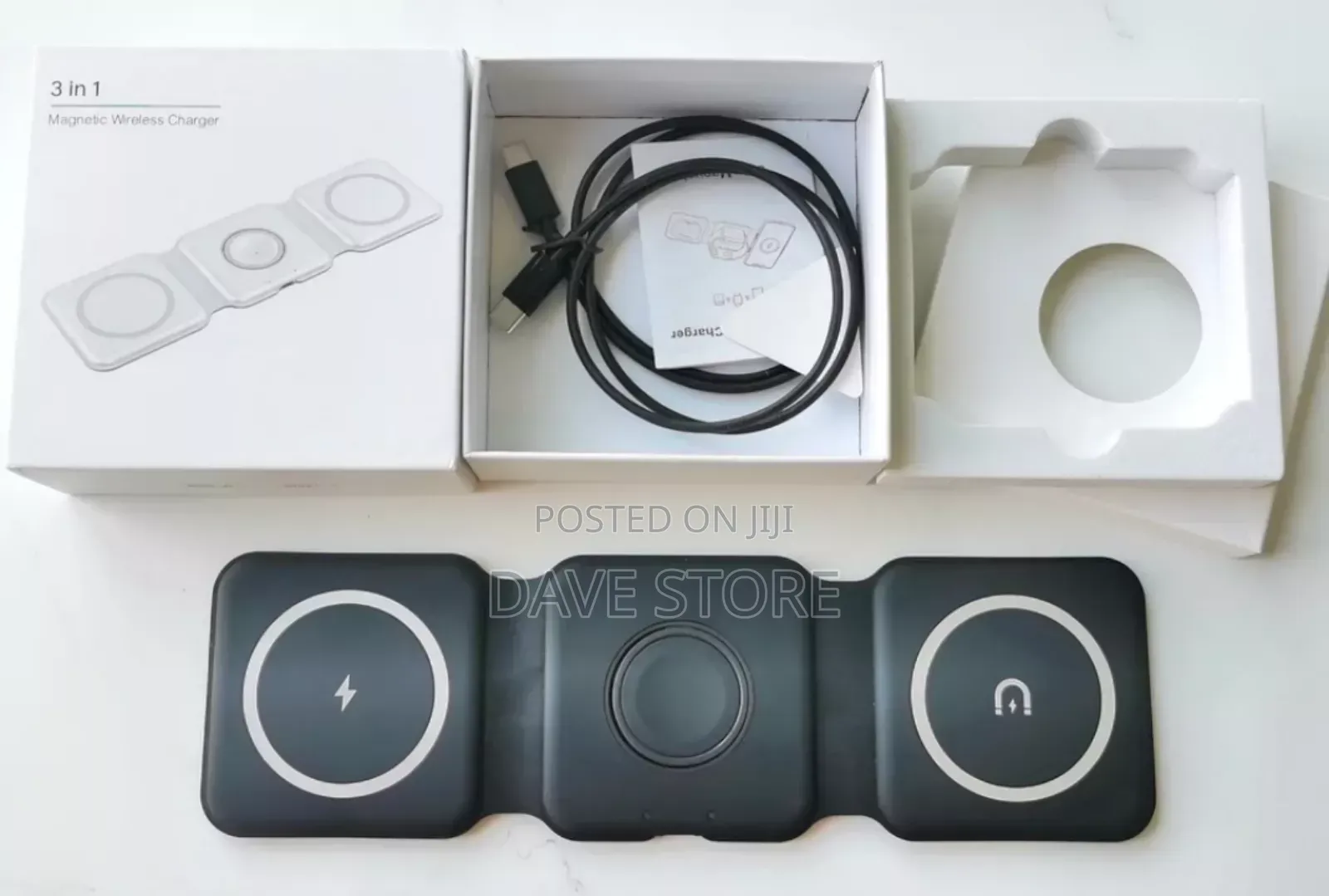 3in1 Magnetic Wireless Charger