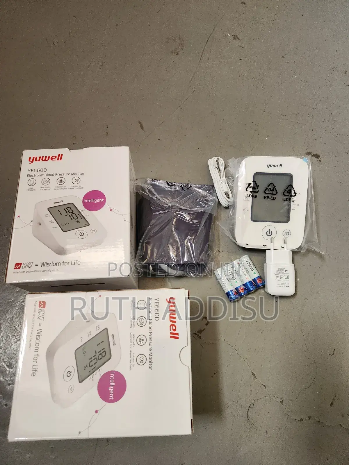 Yuwell Blood Pressure Monitor老闆digital Blood Pressuer Monitor Bp New