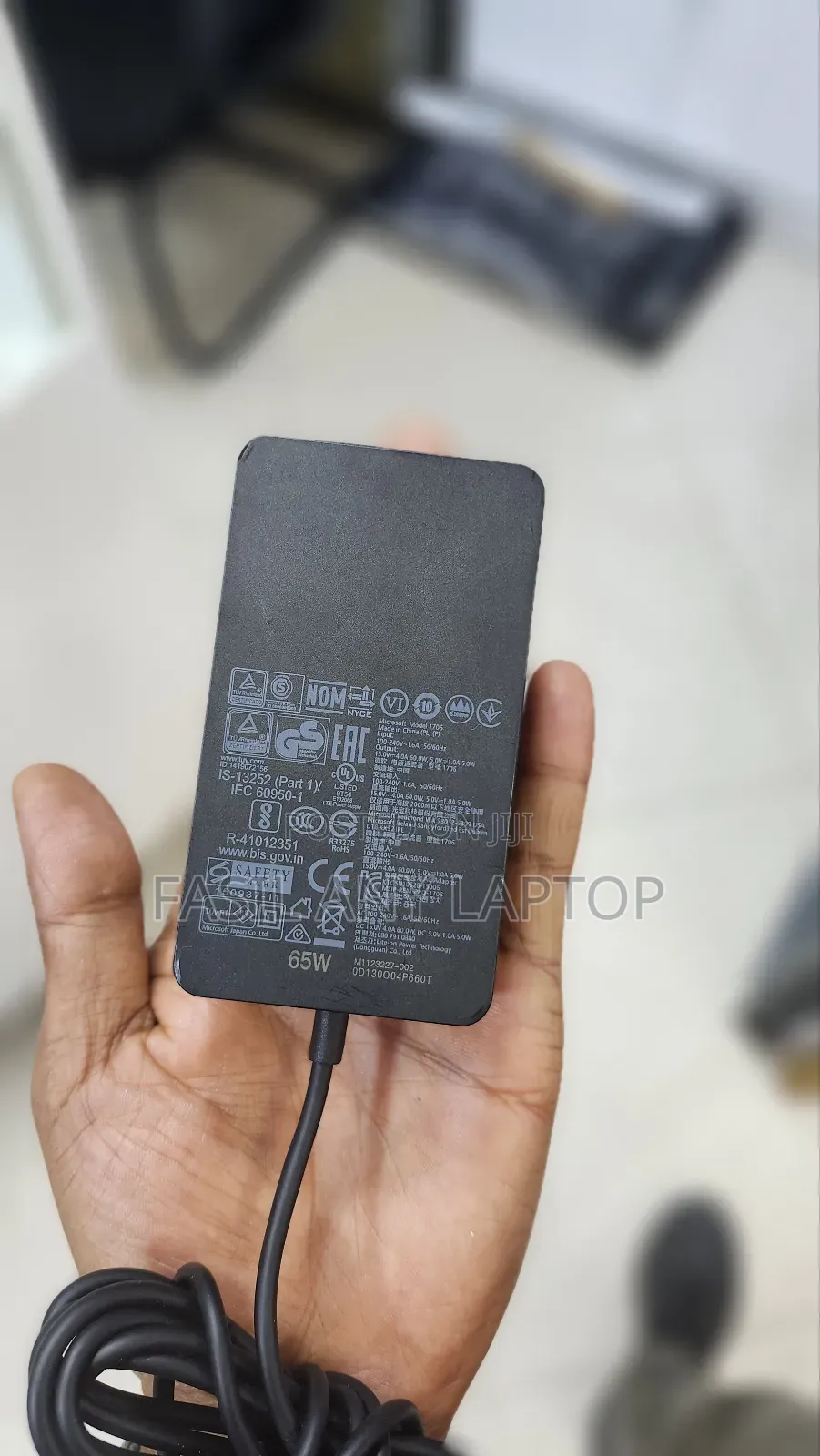 Microsoft Surface Charger 65watt