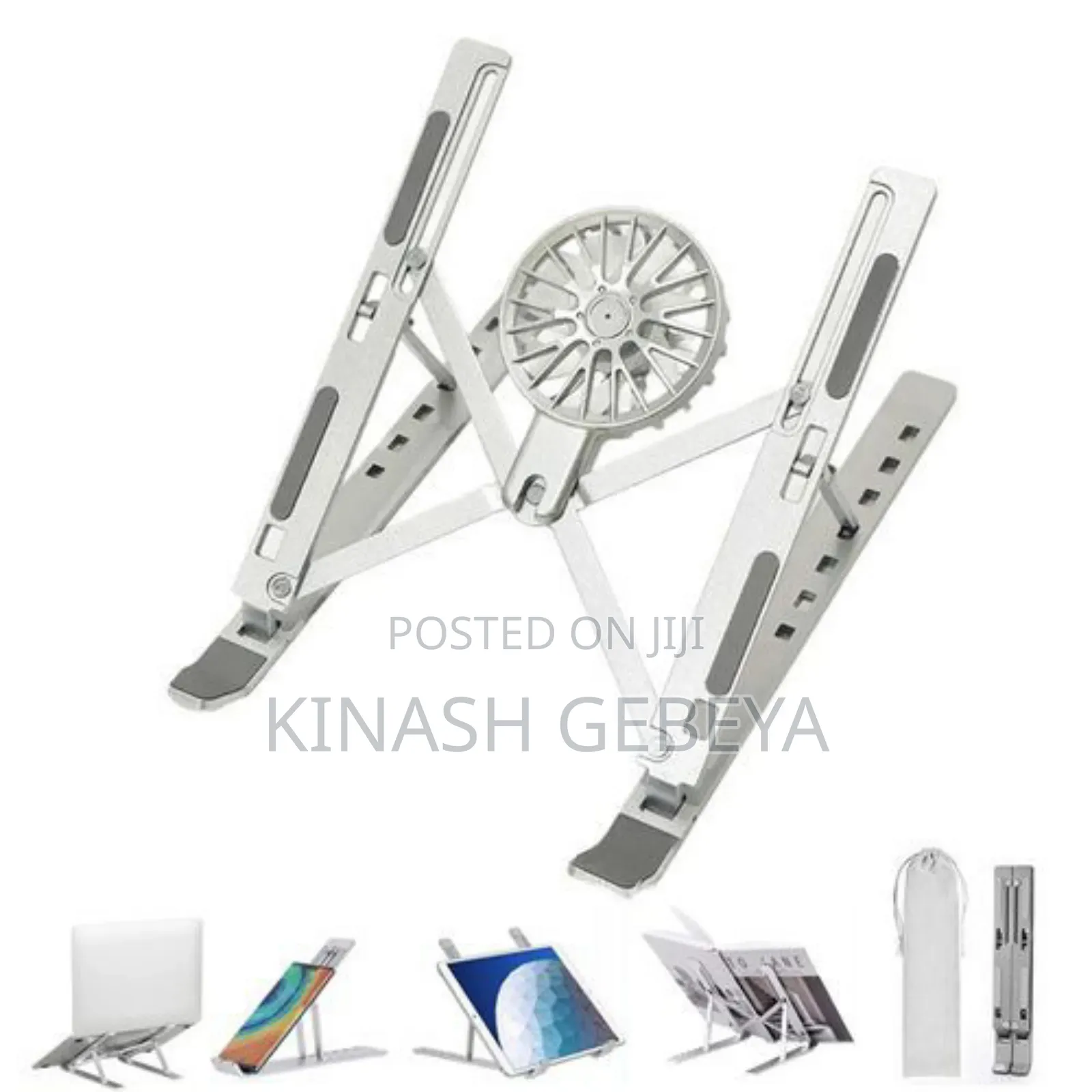 Adjustable Laptop Stand With Fan
