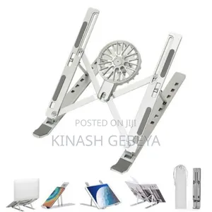 Adjustable Laptop Stand With Fan