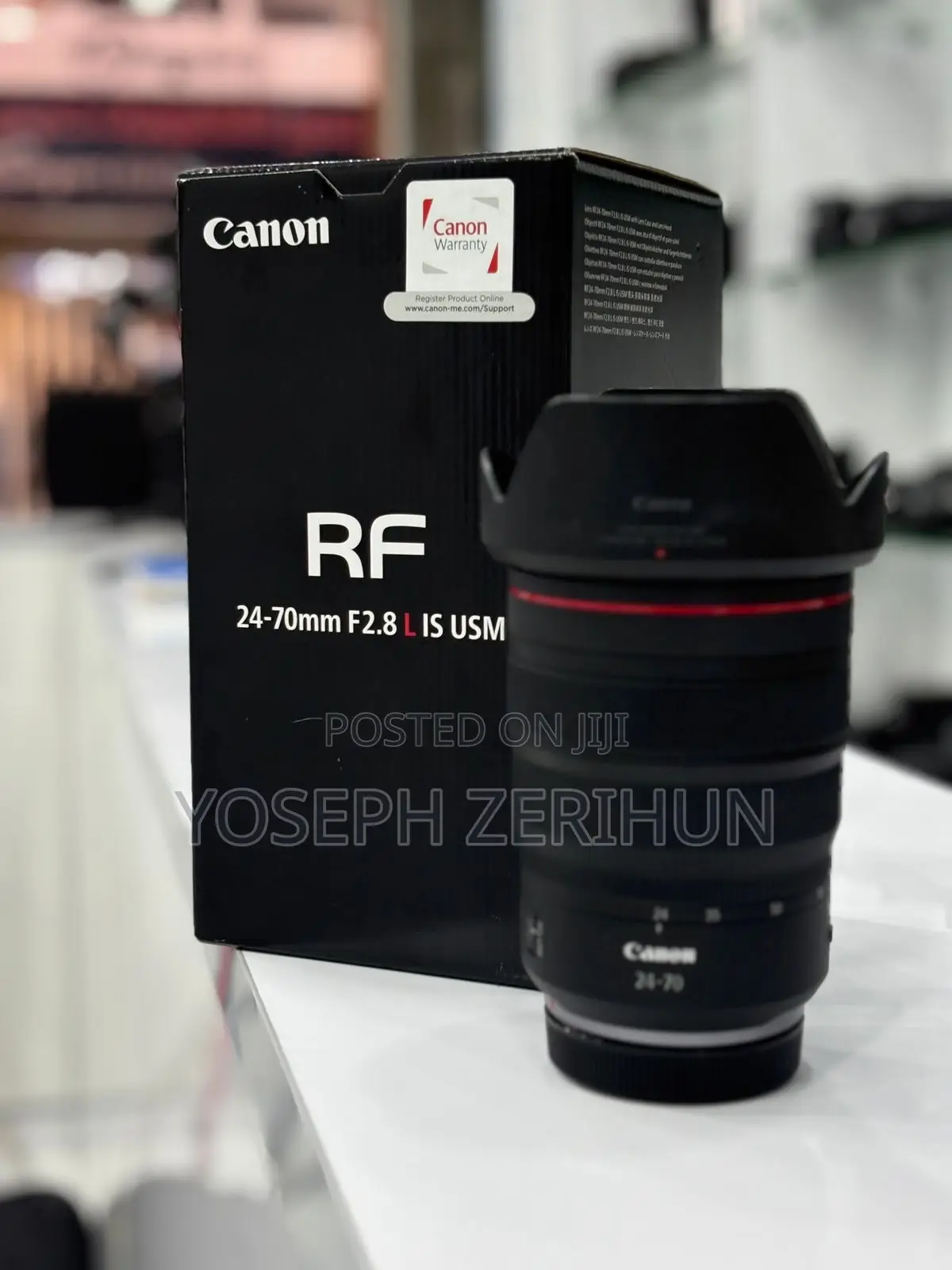 Canon Rf 24-70mm F/2.8l Is Usm Lens