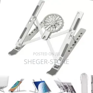 Adjustable Laptop Stand With Fan