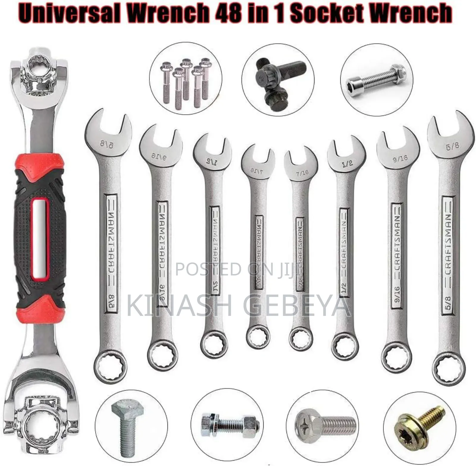 48in1 Multifunctional Universal Wrench(48 በ 1መፍቻ)