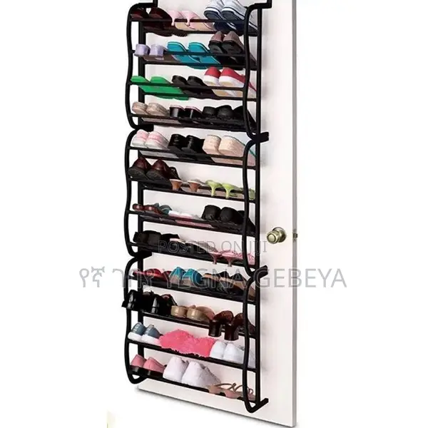 Modern Over-the-Door Multi-Layer Shoe Organizer Rack