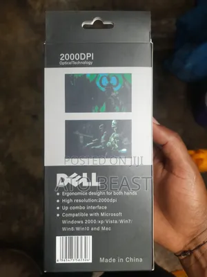 Dell 2.4ghz Wireless Mouse With 2000 Dpi