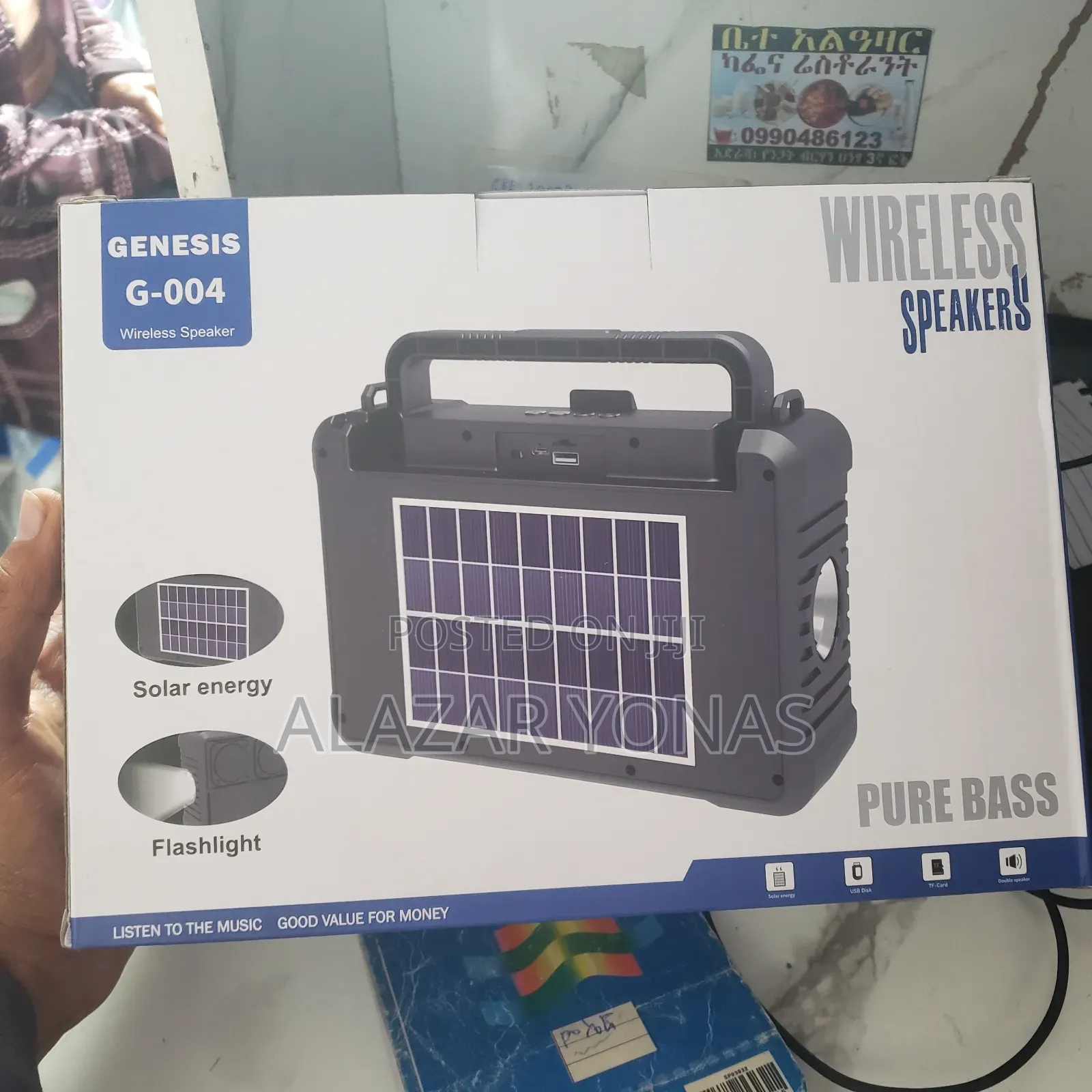 Solarspeakergenesis