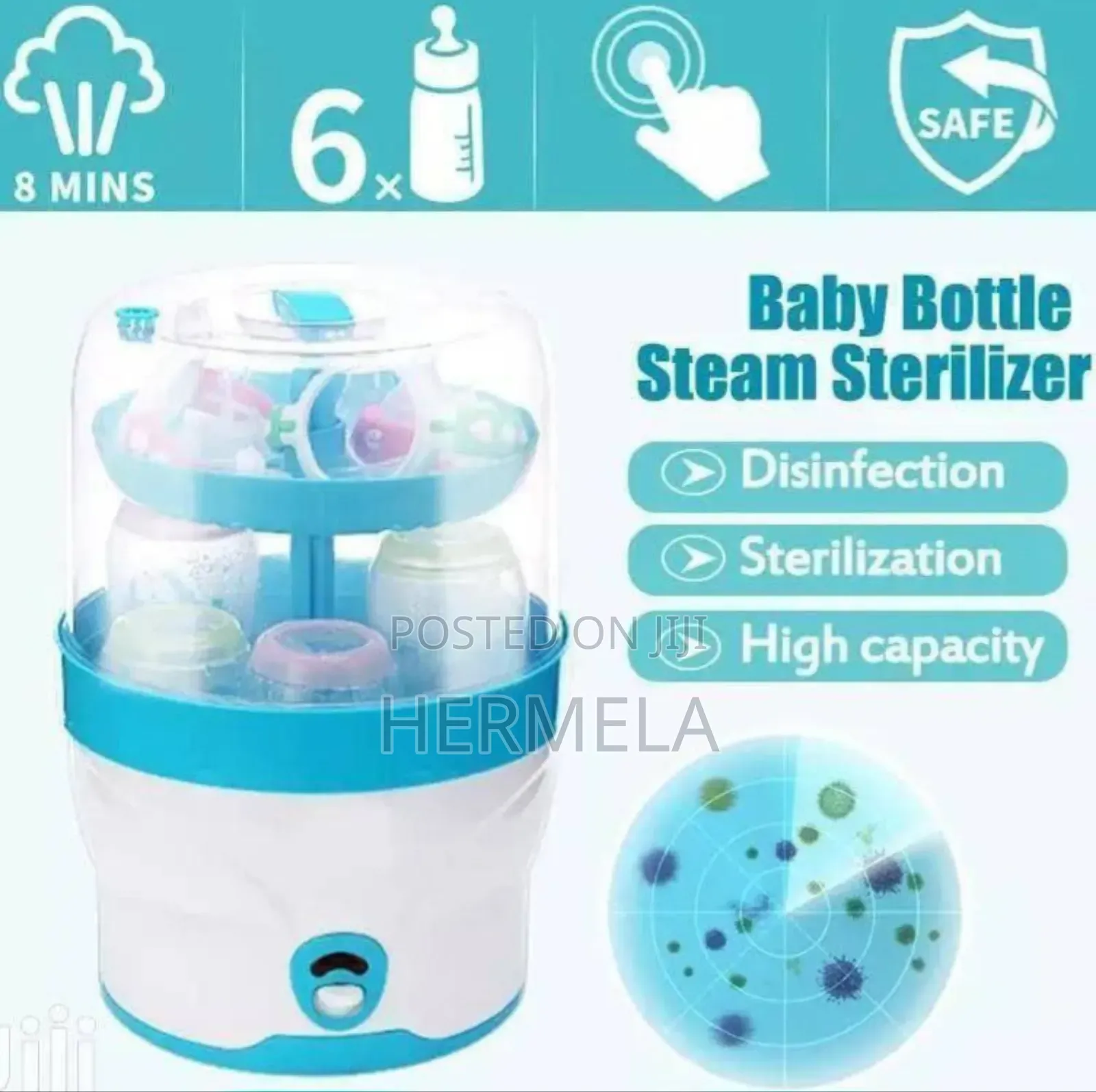 Bottle Sterilizer (6 Bottle at One Time)