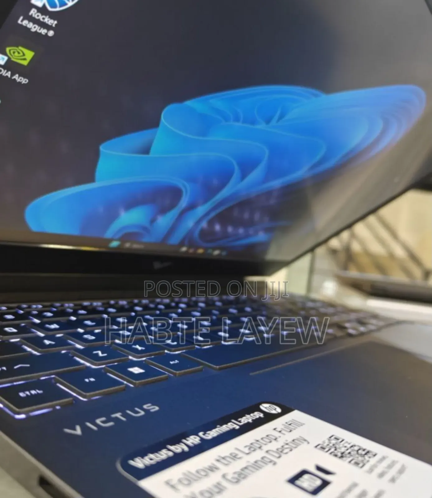 New Laptop HP Victus 15 16GB AMD Ryzen 5 SSD 512GB