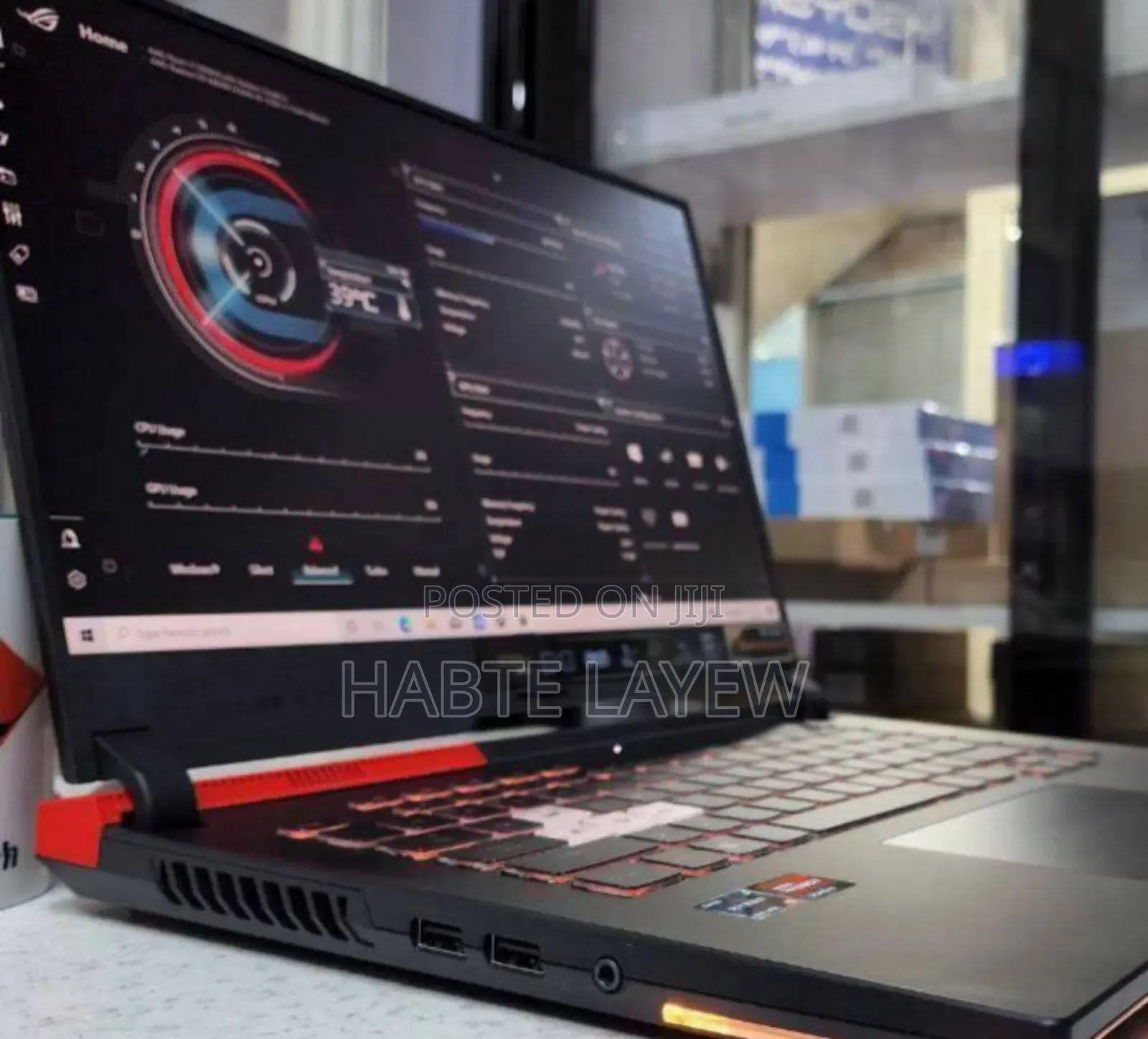 New Laptop Asus ROG Strix G15 16GB AMD Ryzen 9 SSD 512GB