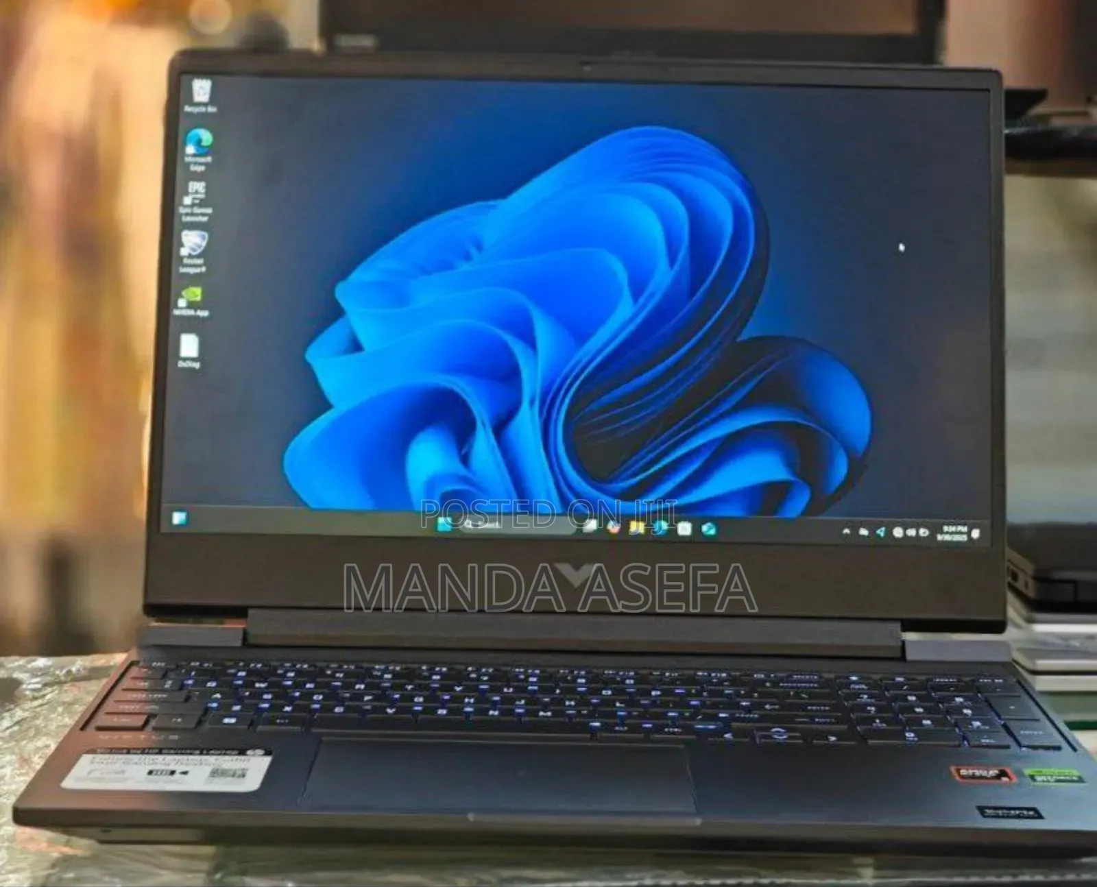 New Laptop HP Victus 15 16GB AMD Ryzen 5 SSD 512GB