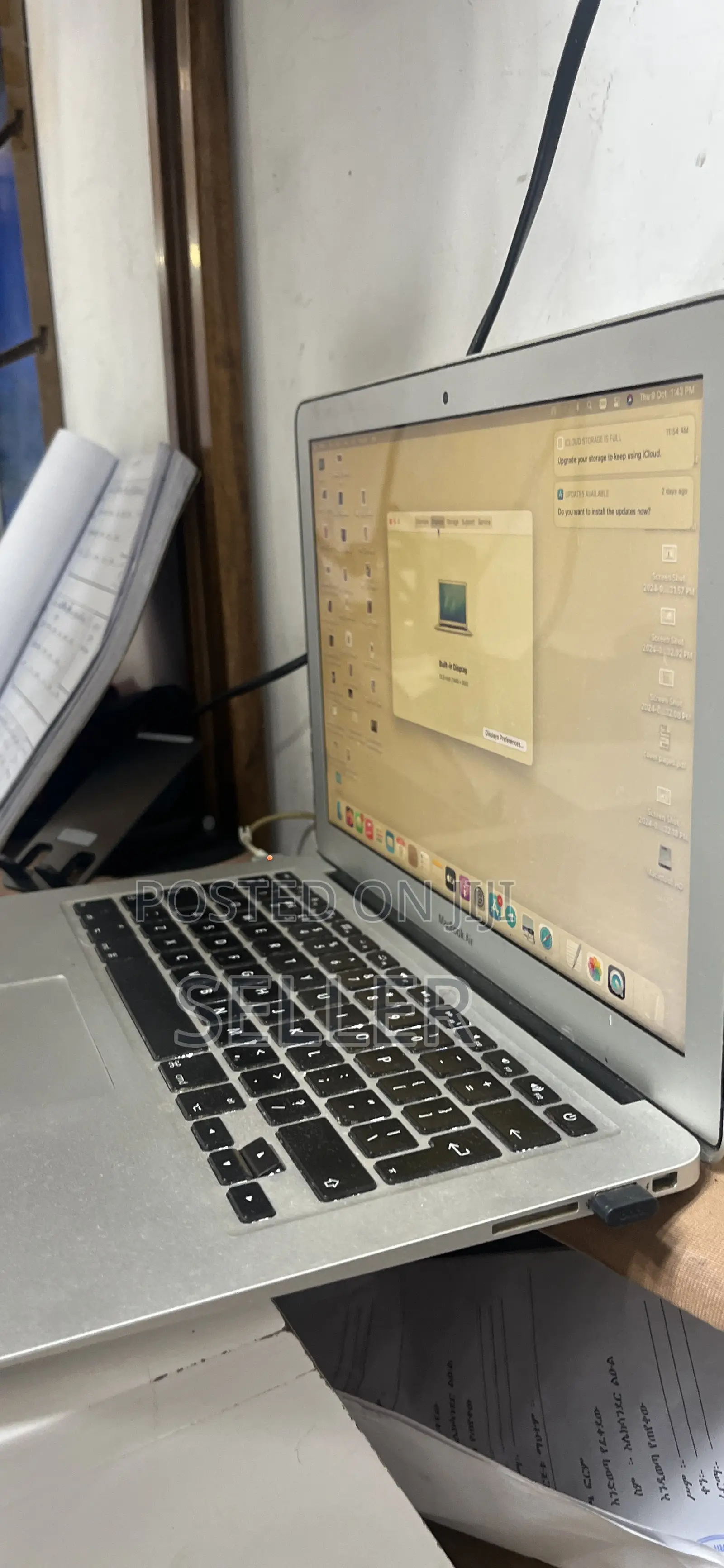 Laptop Apple MacBook Air 2014 4GB Intel Core I5 HDD 128GB