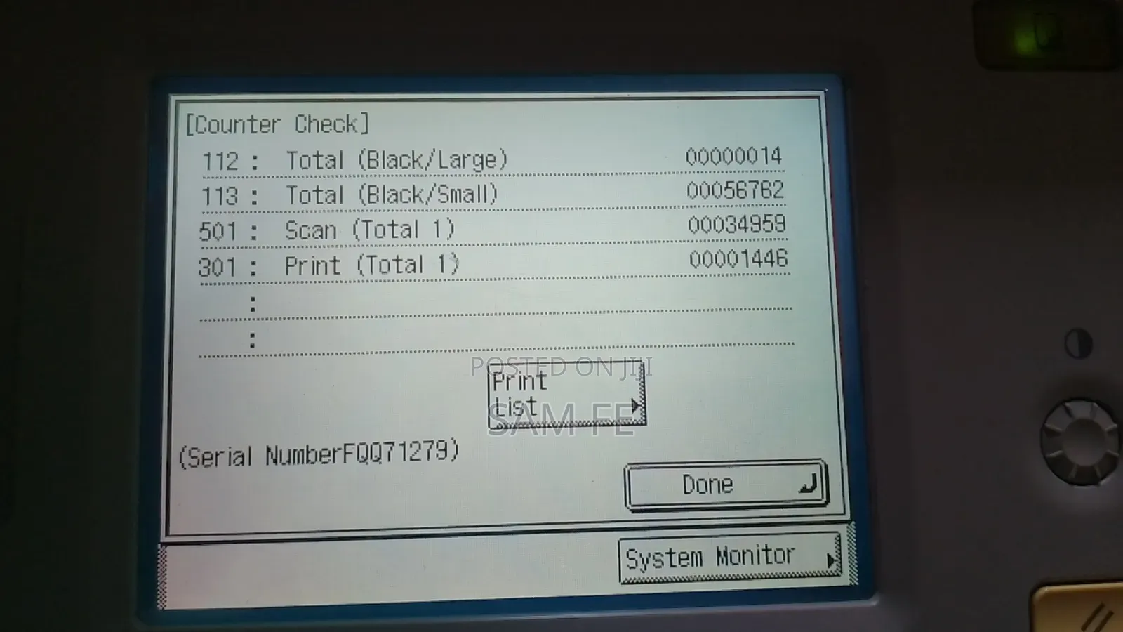 Canon Imagerunner 2520