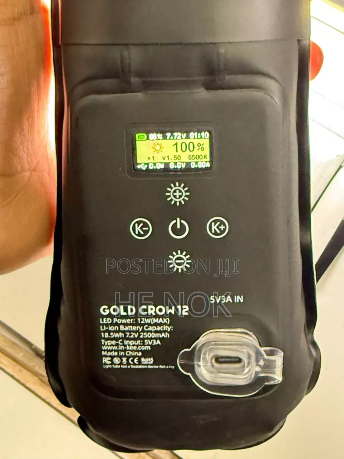 Inkee 12w Bi-color Led Tube Light Handheld - Led Videolight Waterproof