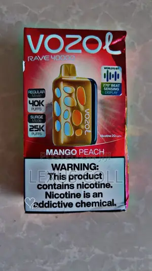 Vozol Vape Strawberry Ice Mango Peach